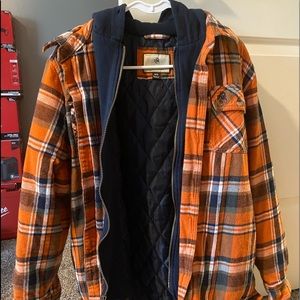 Men’s Maplewood Hooded Flannel Shirt Jacket